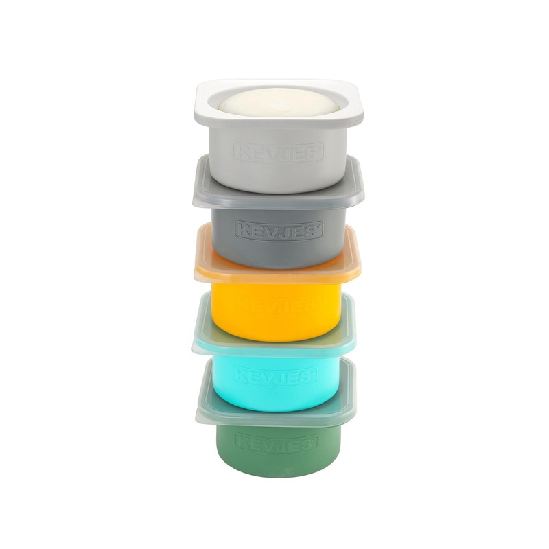 Stackable Silicone Artisan Pizza Dough Proofing Containers with Lids pizza ma...