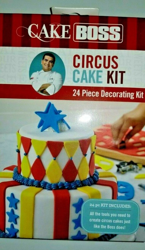 Cake Boss Sports Cake Kit, Circus Cake Kit, Flower Cake Kit, Winter Cake Kit gallery