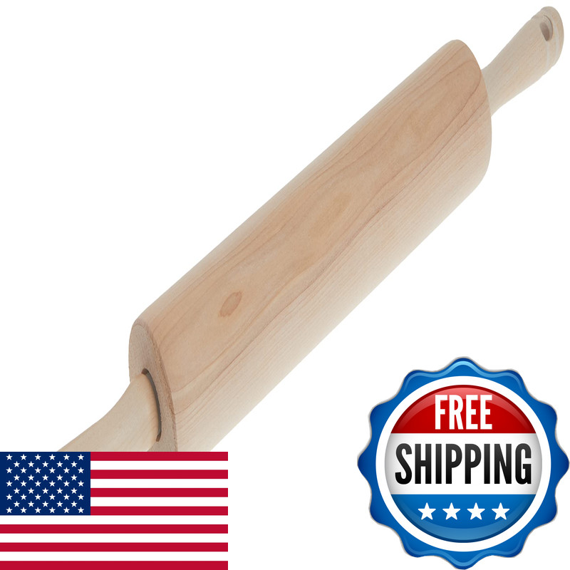 J.K. Adams Brp-1 10-1/2-Inch By 2-1/8-Inch Maple Bakers Rolling Pin