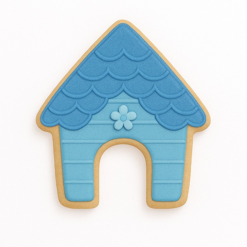 Doghouse 3.5'' Cookie Cutter Metal Pet Animal Shelter Treats Made in the USA gallery