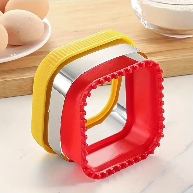 1PC Stainless Steel Sandwich Mold Tools Sandwich Cutter and Sealer Making Toast gallery