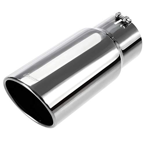 Diesel Exhaust Tip 5" to 6" Stainless Steel Bolt-On Tail Pipe Tips 5 5"x6"x15" gallery