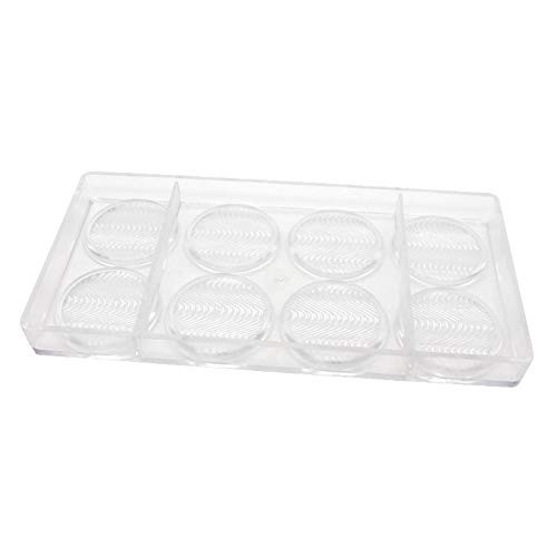 Round Cookie Shape Polycarbonate Chocolate Mold Medal Chocolate Maker DIY Cho... gallery