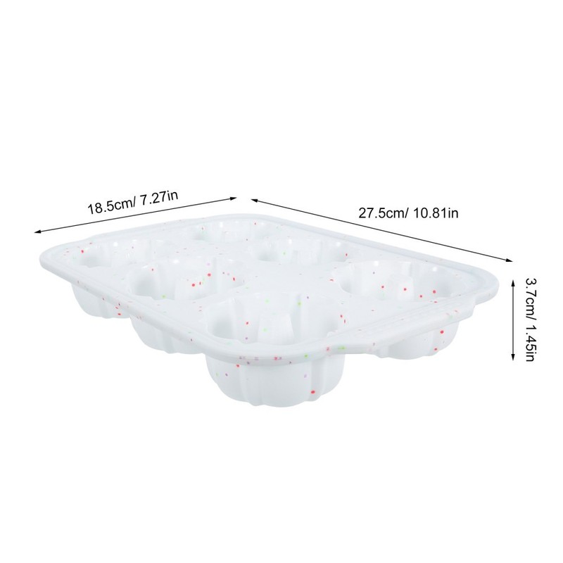 2Pcs Reusable Silicone Donut Baking Molds with Metal Support for Even Heat Cakes gallery