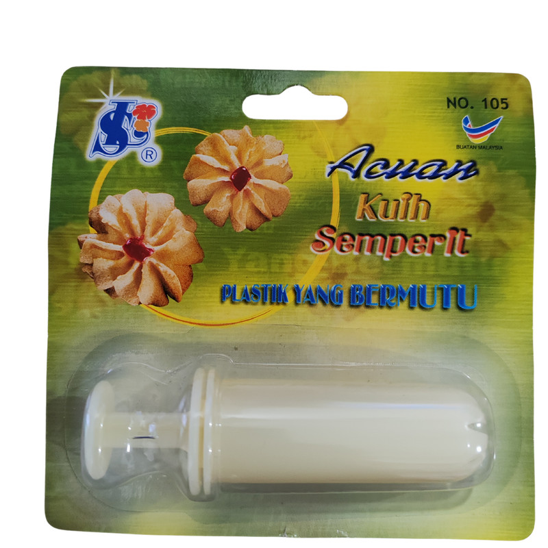 Acuan Kuih Semperit Plunger Syringe Press Cookie Biscuit Baking Tool Mold gallery