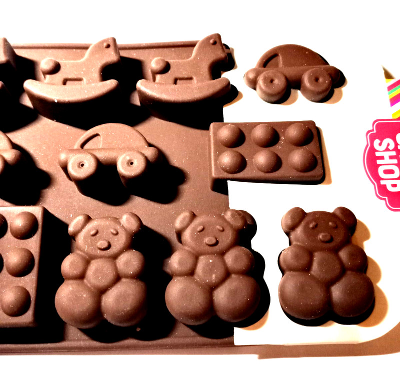 New NICOLE'S Candy Shop Silicone Chocolate Mold - 4 Toy Designs gallery