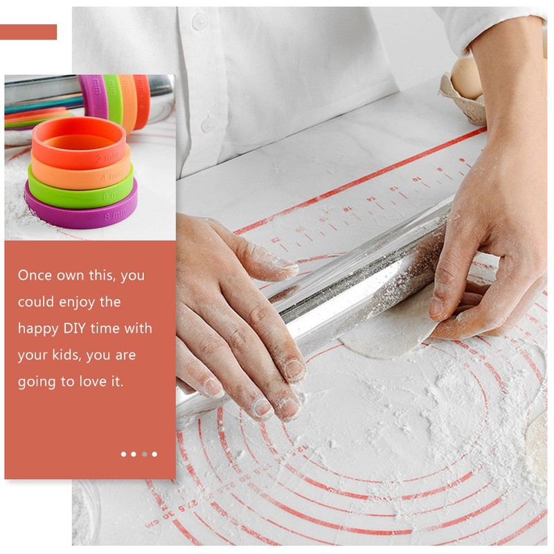 Household Non-stick Rolling Stick Dough Roller Kitchen Adjustable Rolling Pin gallery