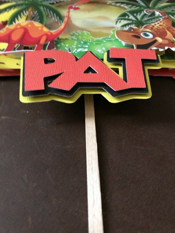 Dinosaur Party Cake Topper, Dino Birthday Decoration, Jurassic Theme, Dinosaur gallery