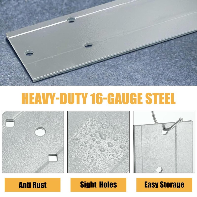 Mekilyn 12-Inch Sheet Metal Manual Folding Tool 3/8 1 Depth Coating Heavy To Use gallery