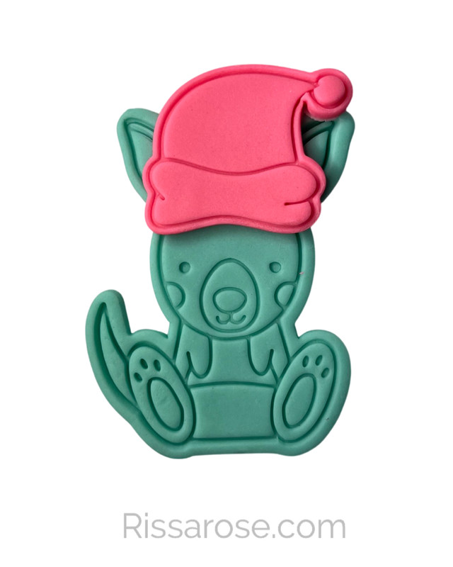 Australian animals cookie cutters Christmas stamps - Koala wombat kangaroo platy gallery