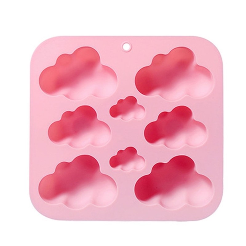 Clouds Shaped Silicone Flexible Grade Mould Clay Resin Ceramics Candy