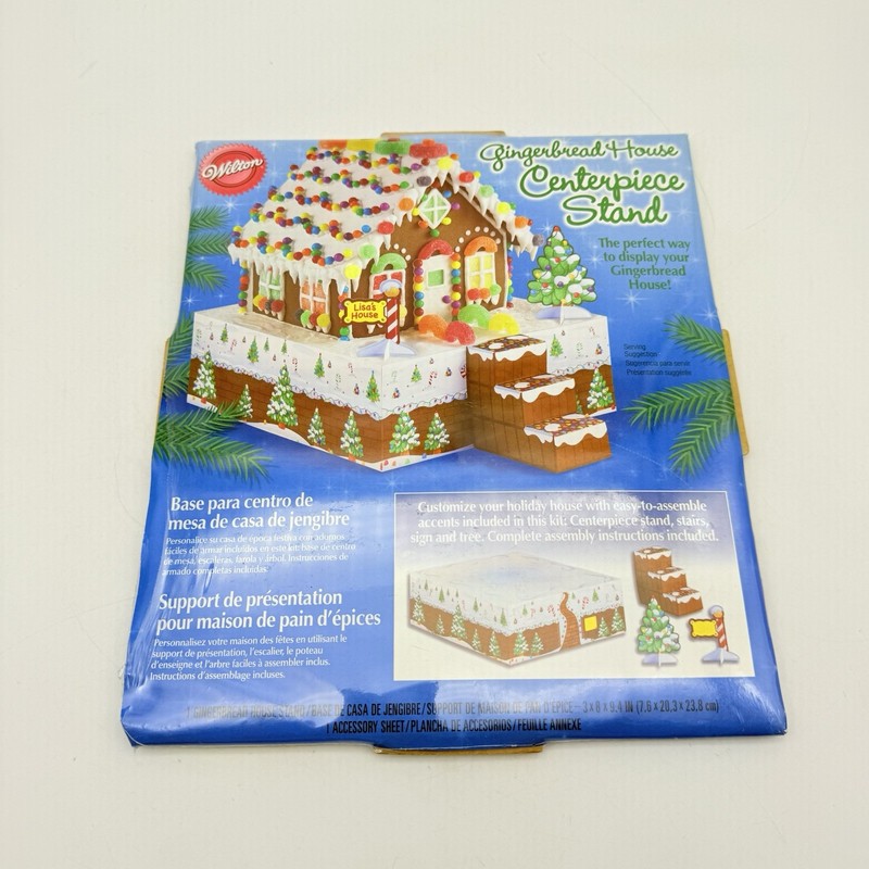 Wilton Gingerbread House Centerpiece Stand 3″X9.25″X8″