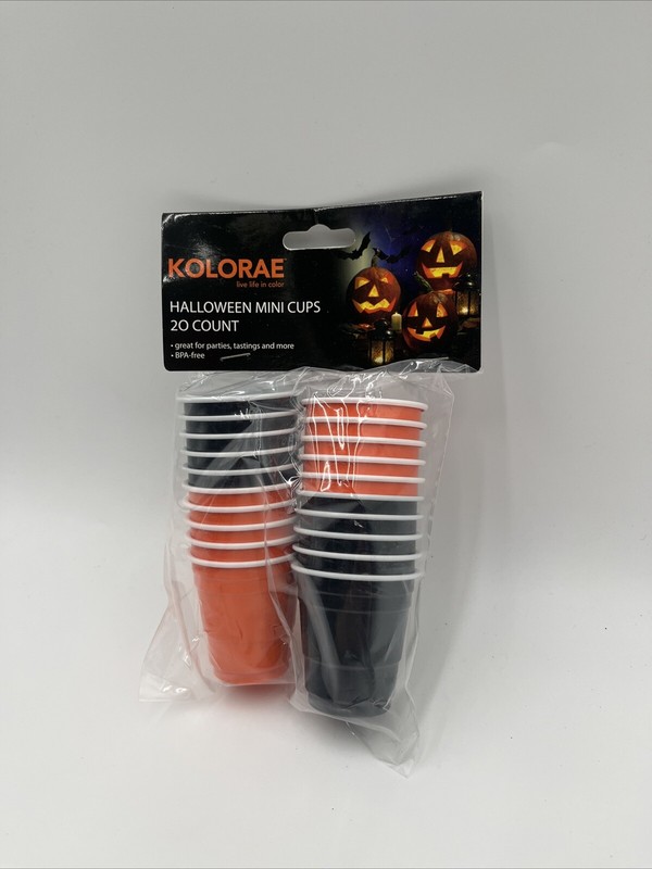 Halloween 20pk Mini Cups gallery