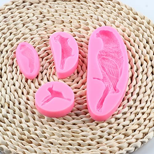Parrot Bird Silicone Molds Fondant Candy Mold For Cake Decorating Style C gallery