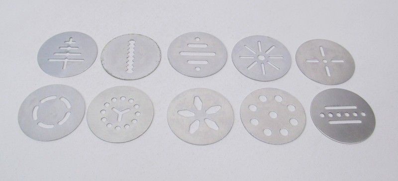 Cookie Press Gun w 10 Metal Design Discs | Pistol Grip Handle | FREE SHIPPING gallery