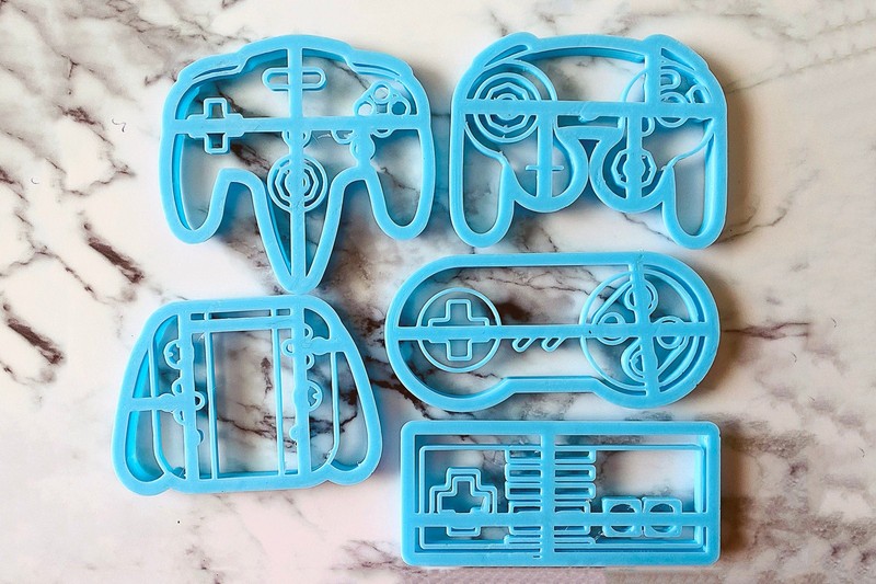 Nintendo Controller Cookie Cutters - Gamecube, Switch, SNES, NES, N64 gallery