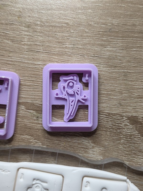 3PCS Mahjong Cookie Or Clay Cutter Set 30x23mm Food Safe PLA gallery
