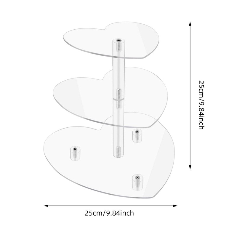 Acrylic Cake Stand Cupcake Stand Centerpiece Photo Props Organizer Dessert gallery