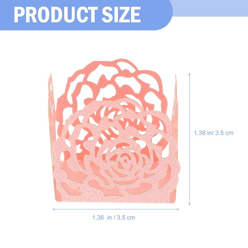 50 PCS Chocolate Paper Cups Truffle Wrapper Mini Baking Candy Packing Trays gallery