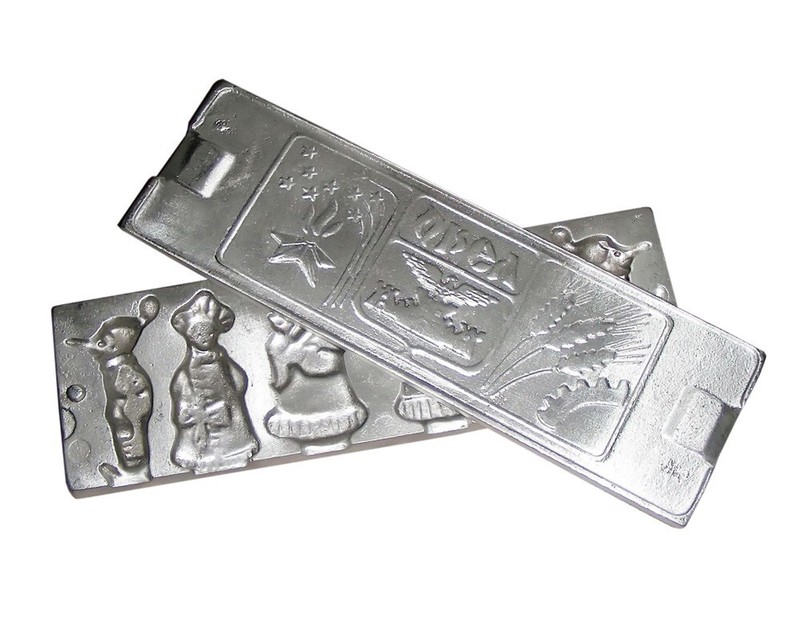RUSSIAN VINTAGE USSR CAST IRON CANDY LOLLIPOP MOLD FORM NEW YEAR'S НОВОГОДНЯЯ gallery