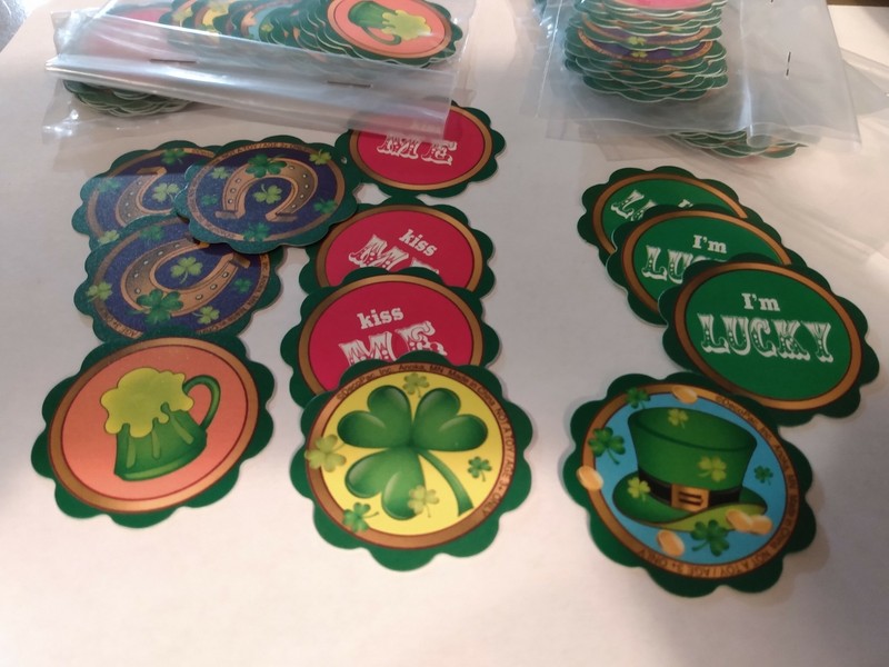 St. Patrick’s Day Icons Decoration Cupcake Topper Irish Saint (82 pc) Party