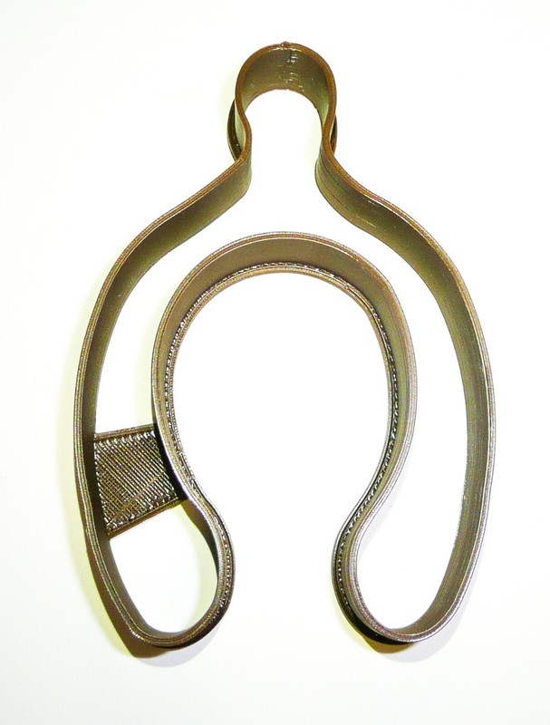 WISHBONE THANKSGIVING TURKEY HOLIDAY BREAK MAKE A WISH COOKIE CUTTER USA PR2088