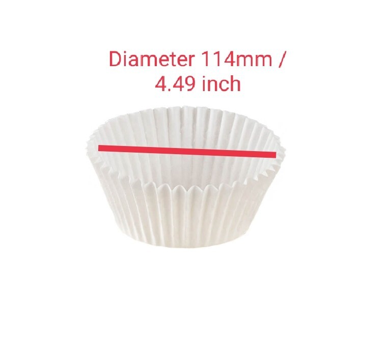 CUPCAKE BAKING CASES Pack of 1000 PREMIUM QUALITY BULK IN WHITE gallery