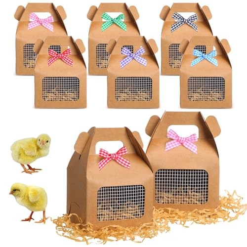 Pcs Chicken Party Favor Boxes Foldable Chicken Box with 36 Classic Style gallery