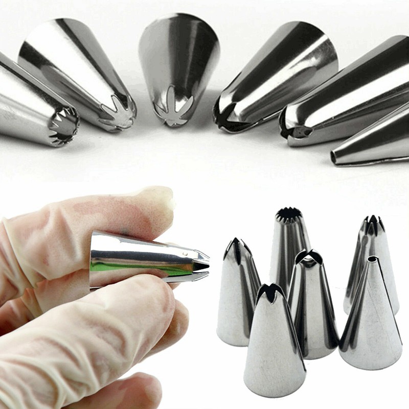 NEW Lcing Piping Nozzles Pastry Tips Cake Sugarcraft Decorating Baking Tools AU gallery