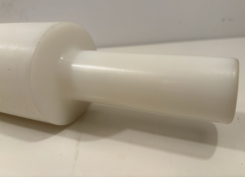 Big 24 Inch Polyethylene 3.25” Diameter Rolling Pin Restaurant Grade Food Safe gallery