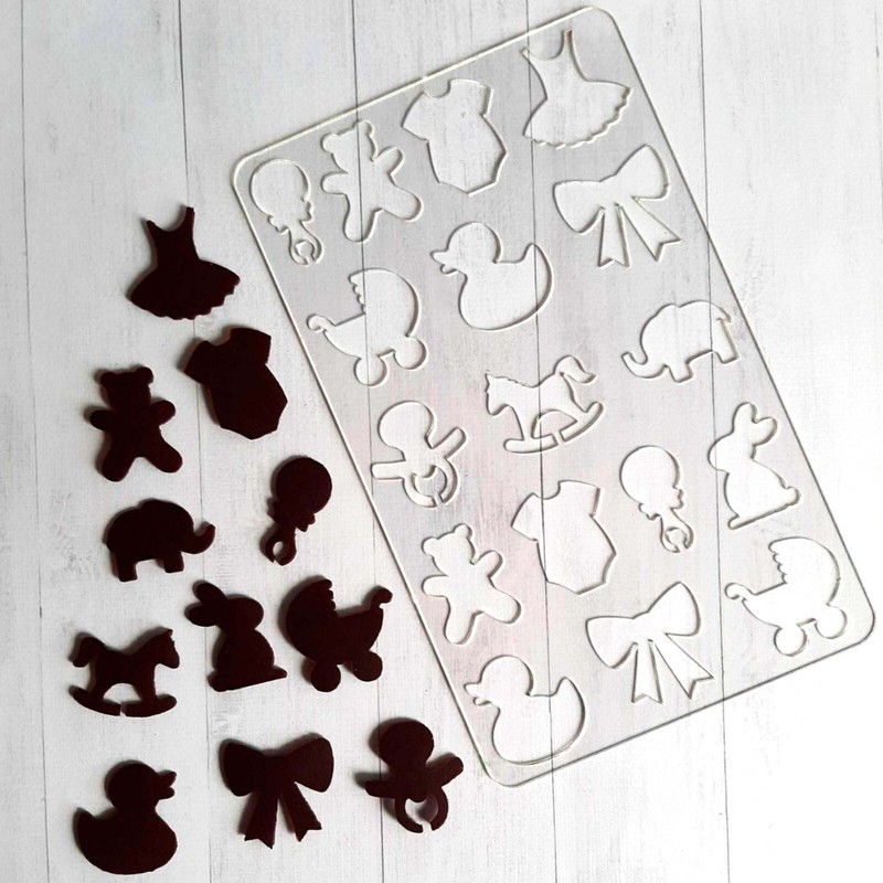 Chocolate Candy Mold Children Set Chocolate Figure for Cake Decorating Tools