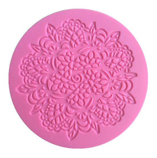 Floral Lace Doily Silicone Mold | Bakell® gallery