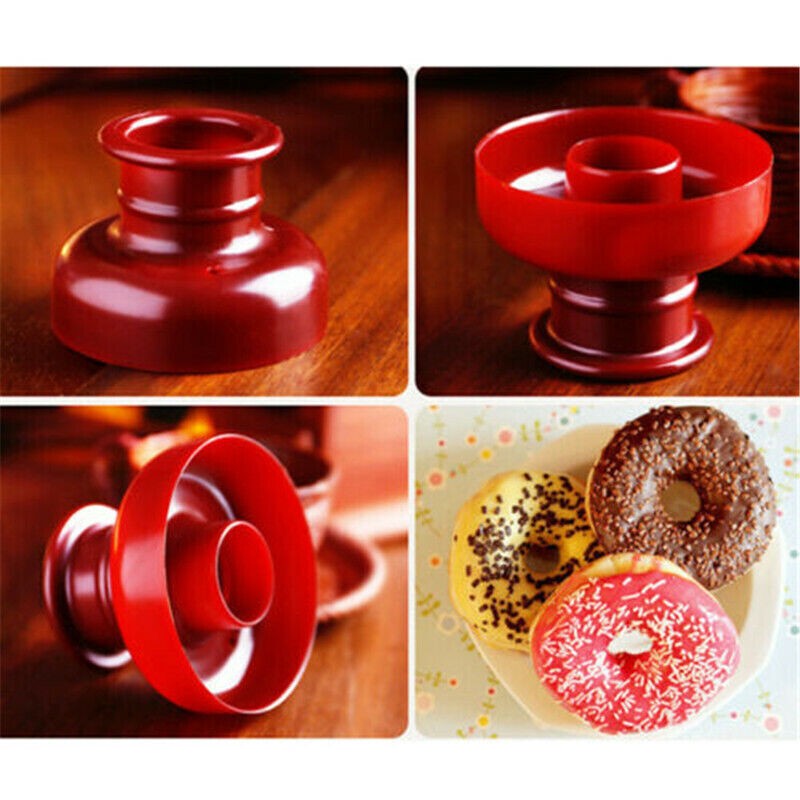 Diy Mold Mould Tool Maker Pastry Pudding Cake Decor Cookies Cutter 3 Shape Donut gallery