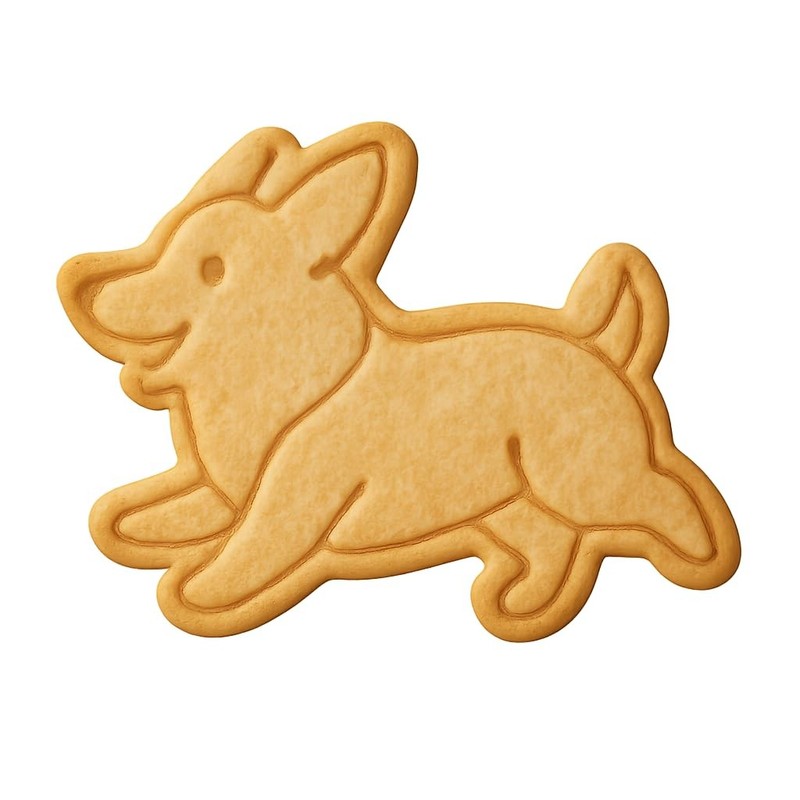 Running Corgi Pembroke Cookie Cutter & Stamp - 4x2.8 gallery