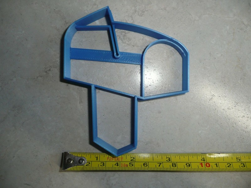MAILBOX RESIDENTIAL HOUSE HOME MAIL POST BOX SPECIAL COOKIE CUTTER USA PR3397 gallery