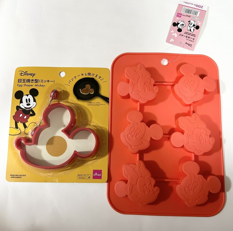 Mickey Mouse Egg pancakes Shaper Cookie Cutter Kitchen Utensil New Japan