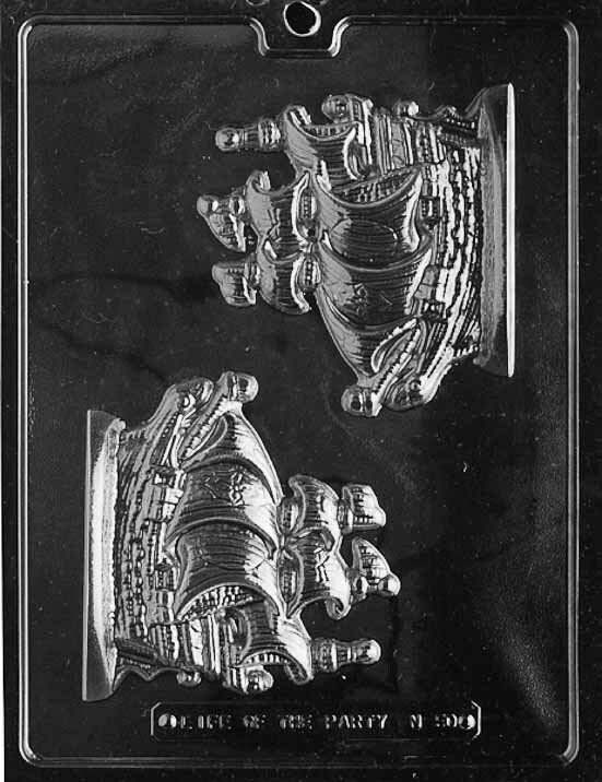 PIRATE SHIP Chocolate Candy Mold – Soap Making ~ BUY 2 GET 1 FREE!
