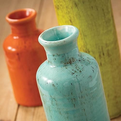 Vase Set, Farmhouse Decor, Vases for Your Kitchen, Bedroom, Office, Multicolor gallery