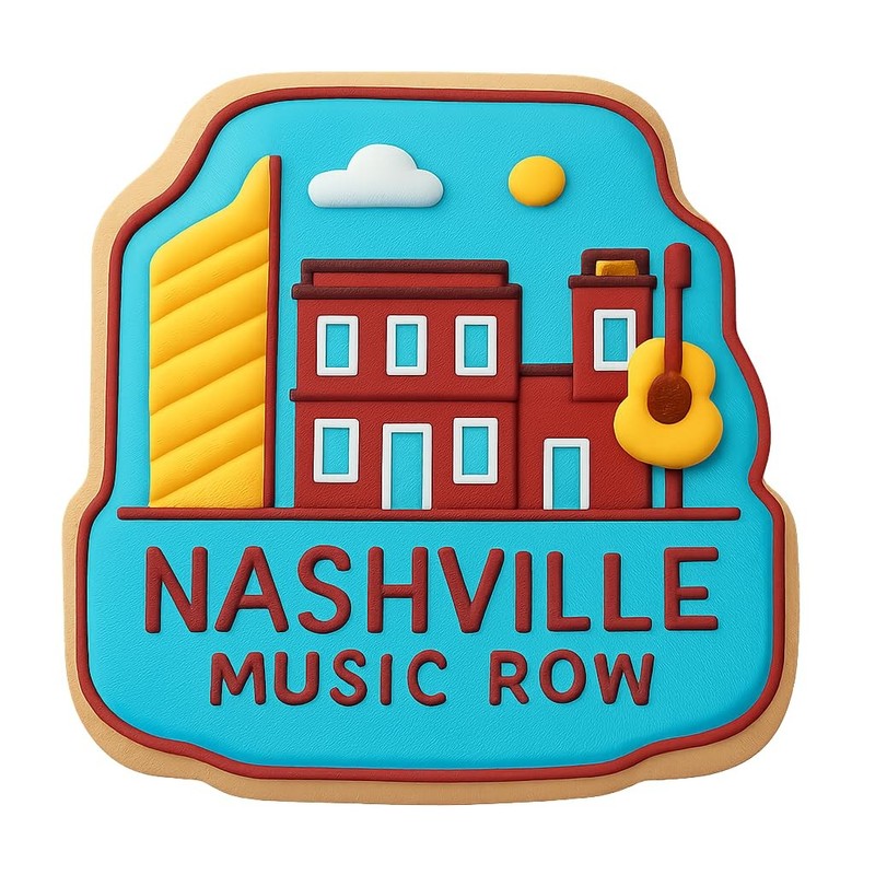 Nashville Music Row Cookie Cutter - 4x4.1" Premium Baking Design gallery