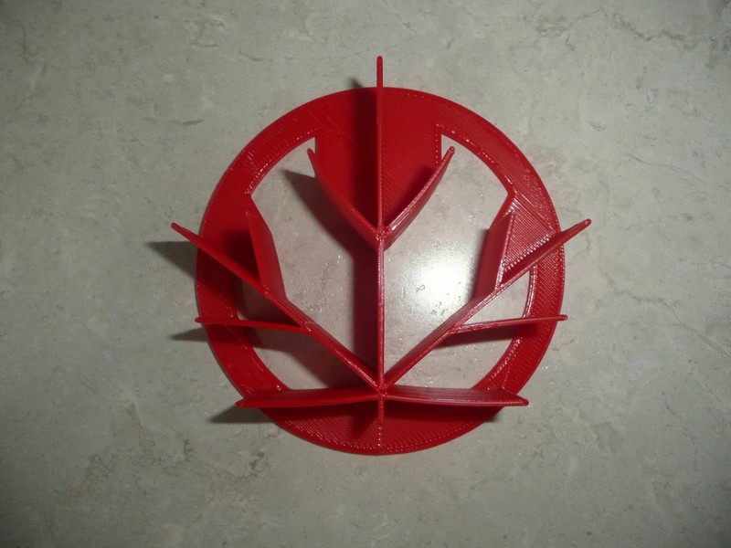 MAPLE LEAF DESIGN PATTERN CONCHA CUTTER MEXICAN SWEET BREAD STAMP USA PR4624 gallery
