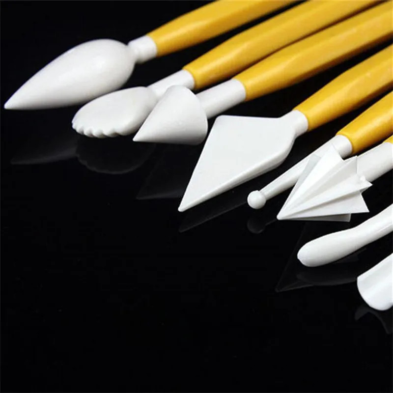 8pcs/Lot Fondant Cake Pastry Carving Cutter 16 Patterns Flower Sugar Craft gallery