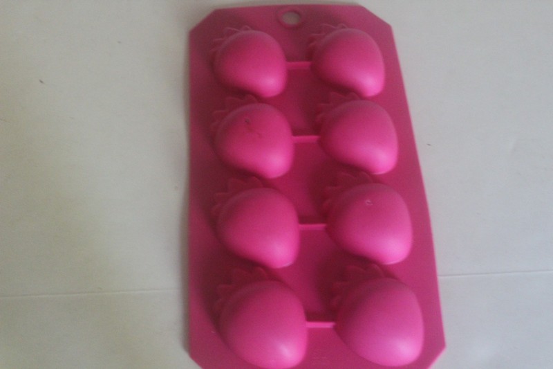 Strawberry Silicone Chocolate Candy Ice Mold