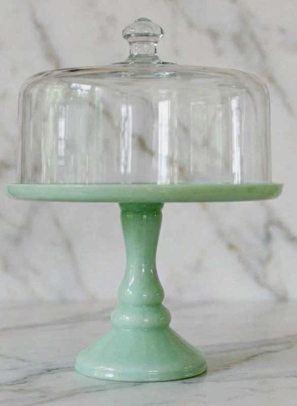 Pioneer Woman Timeless Beauty 10-Inch Cookie Cupcake Pie Cake Bakery Stand Green