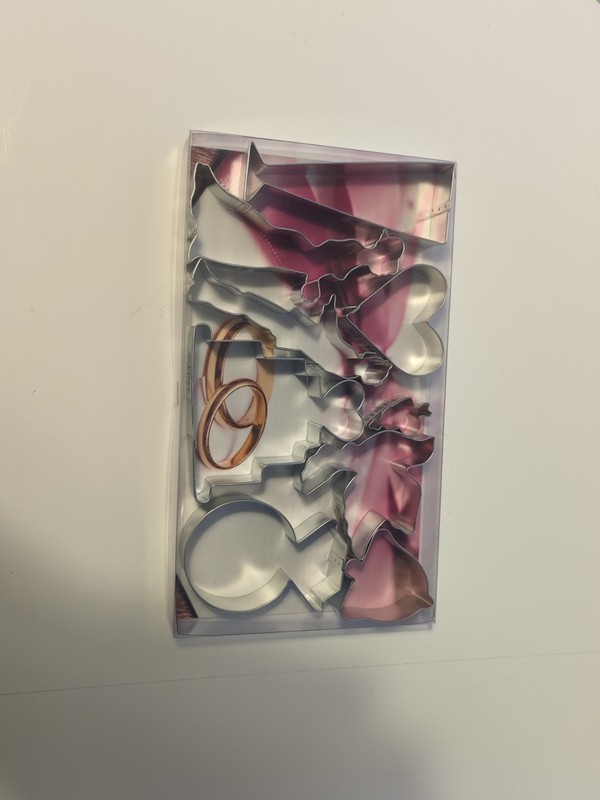 Wedding Cookie Cutter 9 Piece Set