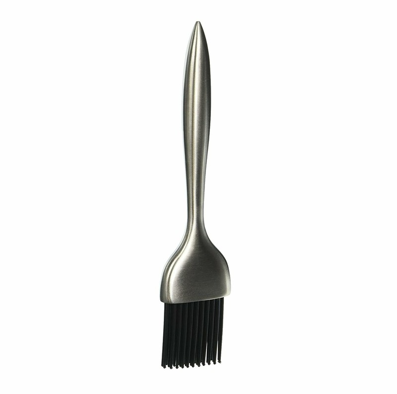 Norpro 7.5″ Long Stainless Steel Silicone Basting Pastry Brush