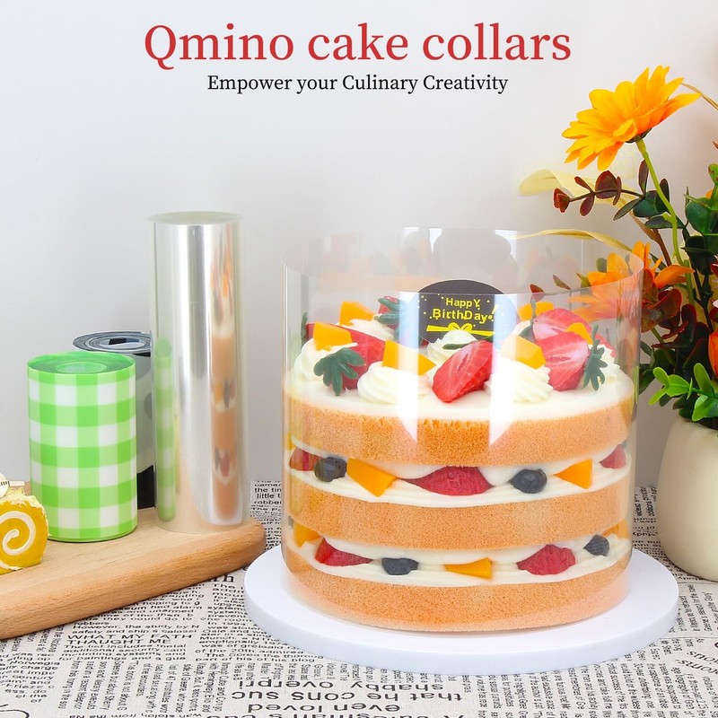 Cake Collar, Transparent Cake Rolls, Clear Cake Strips, DIY Acetate Sheet, Su... gallery