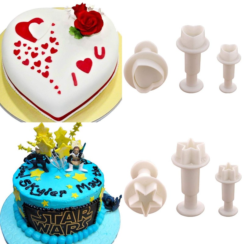 36-Piece Fondant Cake Decorating Tools Set - Cookie Plunger, Flower & Leaf Molds gallery