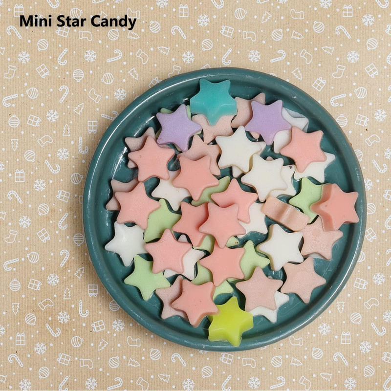 Mini Star Silicone Mold, 112 Cavities Chocolate Candy Molds with Stars Shape for gallery