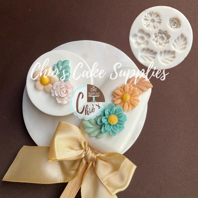 Flowers & Leves Silicone Mold