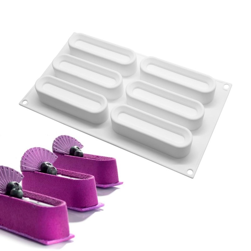 Silicone Molds Baking Mold for Mousse Cake, Silicone Mold for Chocolate, Fren... gallery